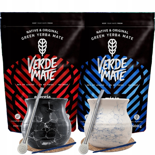 Σετ Yerba Mate για δύο άτομα Bombilla Matero 1000g