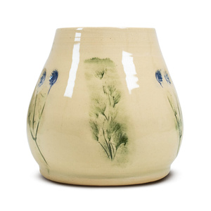 Κεραμική κούπα μάτε Flora Blue 300 ml – Σειρά Crater