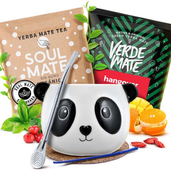 Σετ Yerba Mate 2x50g Calabash + Bombilla