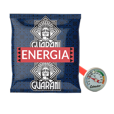 Αναλογικό θερμόμετρο + yerba mate 50g