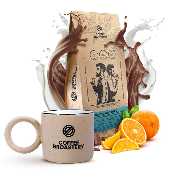 Σετ Bro Coffee Roastery: καφές Brazil Guaxupe + κούπα