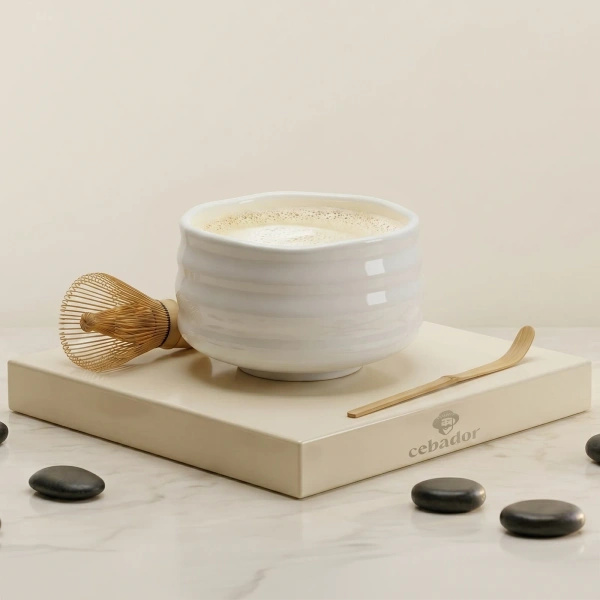 Σετ για την προετοιμασία White Matcha