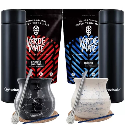 Σετ θερμός Yerba Verde Mate για δύο άτομα 1000g