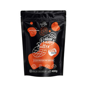 Nustino – Φυστικοβούτυρο σε σκόνη – Salty Caramel (χωρίς προσθήκη ζάχαρη) 400 g
