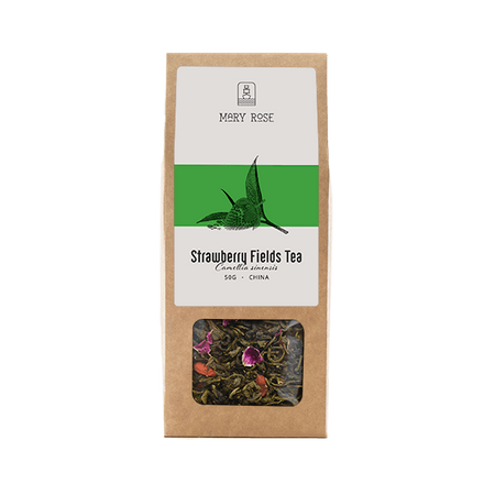 Mary Rose - Πράσινο τσάι Strawberry Fields - 50g