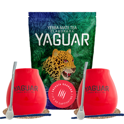 Σετ Yerba Mate Yaguar Energia 500g
