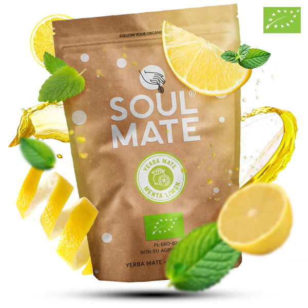 Soul Mate Orgánica Menta Limon 0,5 κιλό (βιολογικό)
