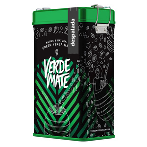 Yerbera – Μεταλλικό κουτί + Verde Mate Green Despalada 0,5 κιλά