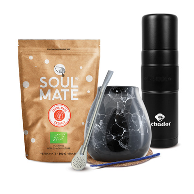 Σετ Yerba Mate Soul Mate 500γρ 0,5κιλά Yerbomos XL + Καλαμπάς + Bombilla