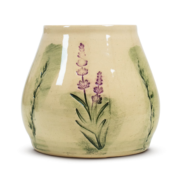 Κεραμική κούπα μάτε Flora Pink 300 ml – Σειρά Crater