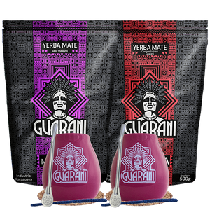Σετ Yerba Mate Guarani Maracuya 500g + Guarani Energia 500g