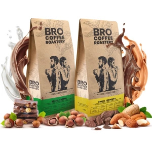 Σετ καφέ Bro Coffee Roastery Brazil Samba + Brazil Cerrado 2x1kg (2kg)