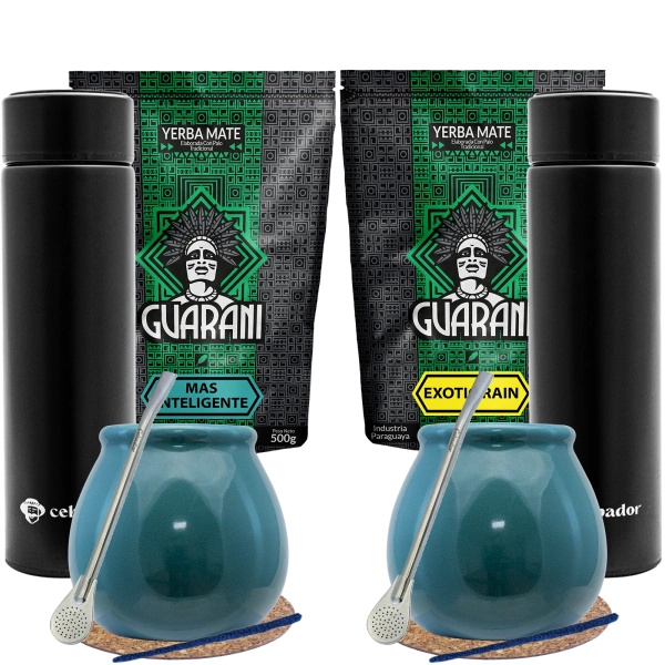 Σετ Yerba Mate για δύο + Θερμός