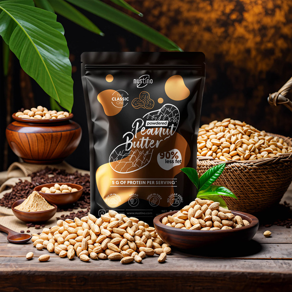 Nustino - Φυστικοβούτυρο σε σκόνη 2x400g