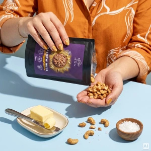 Nustino Crunch – καβουρδισμένα κάσιους – Golden Salted Butter 100 γρ.