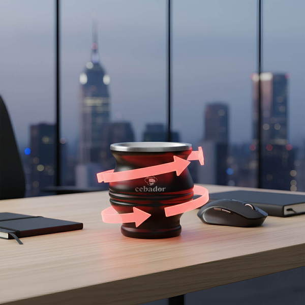 TermoColador – θερμική κούπα για yerba mate – 190 ml (μαύρο)