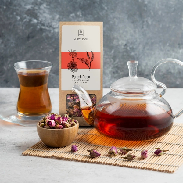 Mary Rose - Τσάι Pu-erh Rosa - 50g
