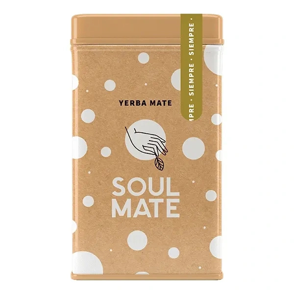 Yerbera – Μεταλλικό κουτί + Soul Mate Orgánica Siempre 0,5 κιλά