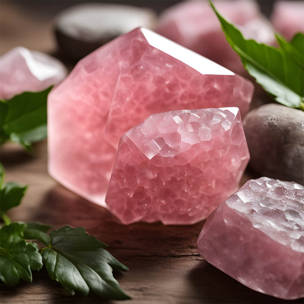 Ροζ χαλαζία (ακατέργαστη πέτρα) 50g