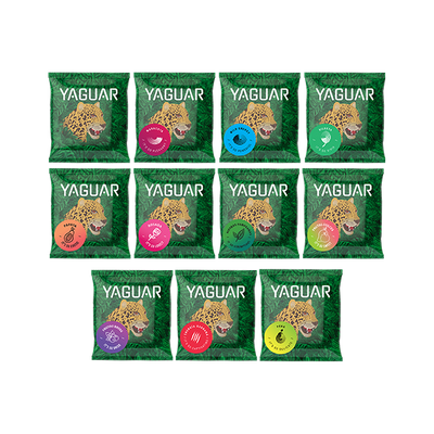 Yerba Mate Yaguar 10 x 50 g + 50g
