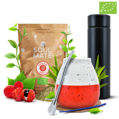 Σετ Yerba Soul Mate Energia 500g + Θερμός