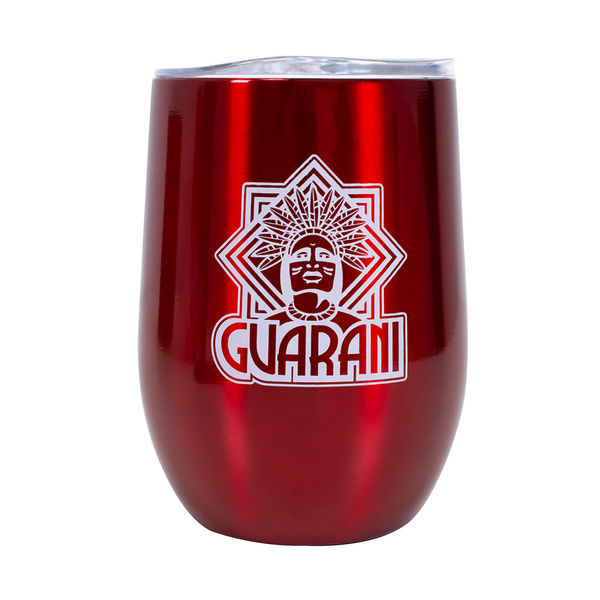 TermoLid – θερμοδοχείο για yerba mate με καπάκι – Guarani (κόκκινο) – 350 ml