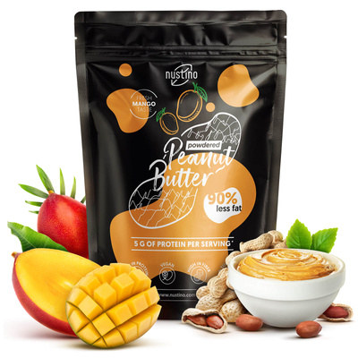 Nustino – Φυστικοβούτυρο σε σκόνη – Mango (χωρίς προσθήκη ζάχαρη) 400 g