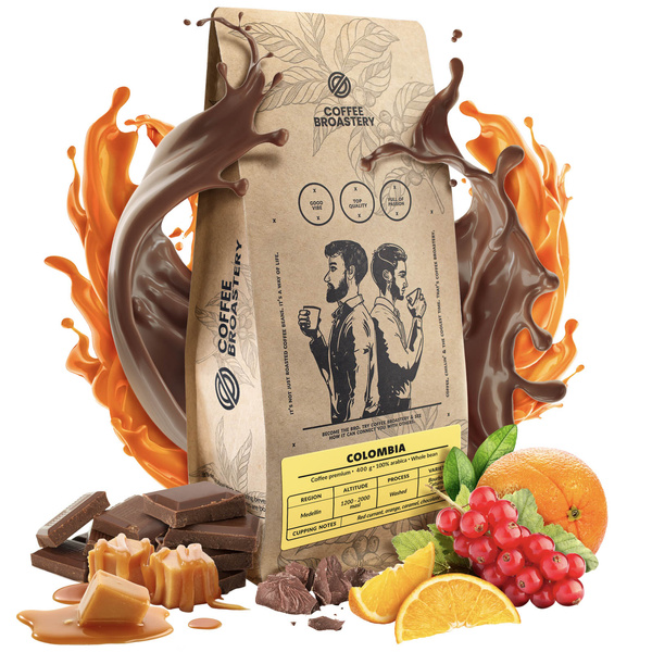 Bro Coffee Roastery - Καφές ολόκληρος Colombia Medellin Premium 400 γρ