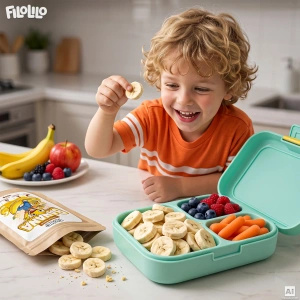 FiloLilo – Λυοφιλιωμένες μπανάνες (ροδέλες) 100 γρ.
