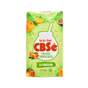 Σετ Yerba Mate 2 x CBSe Energia Guarana Frutos Tropicales 0.5kg