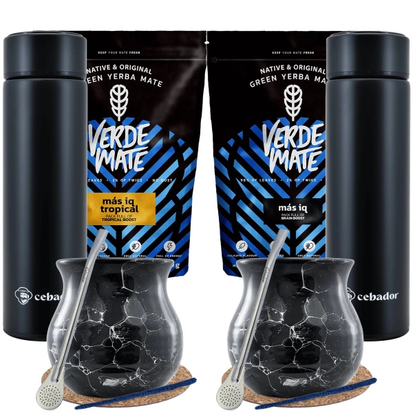 Σετ θερμός Yerba Verde Mate για δύο άτομα 1kg