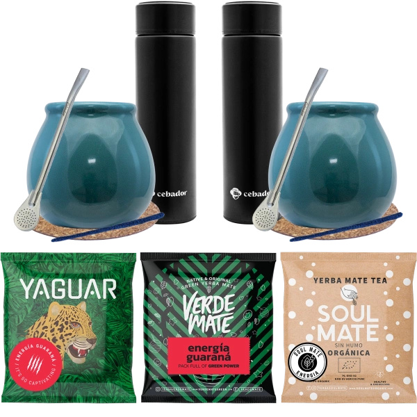 Σετ Yerba Mate Energy Calabash Matero για δύο άτομα