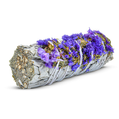 Λευκό Φασκόμηλο με Μωβ Sinuata - Λιβάνι 20-30g (πακέτο)