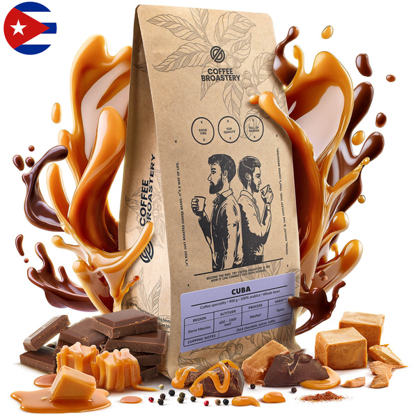 Bro Coffee Roastery - Καφές ολόκληρος Cuba Sierra Maestra Speciality 400 γρ