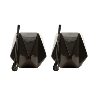 Σετ αξεσουάρ Yerba Mate: 2x Calabash + 2x Bombilla