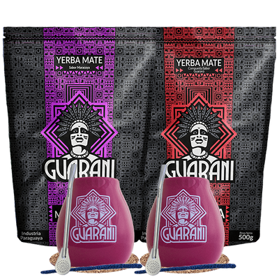 Σετ Yerba Mate Guarani Maracuya 500g + Guarani Energia 500g