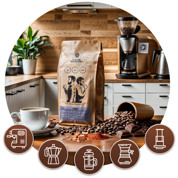 Bro Coffee Roastery - Καφές ολόκληρος Cuba Sierra Maestra Speciality 400 γρ