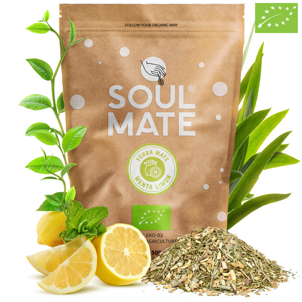 Soul Mate Organica Menta Limon 0,5kg (πιστοποιημένο)