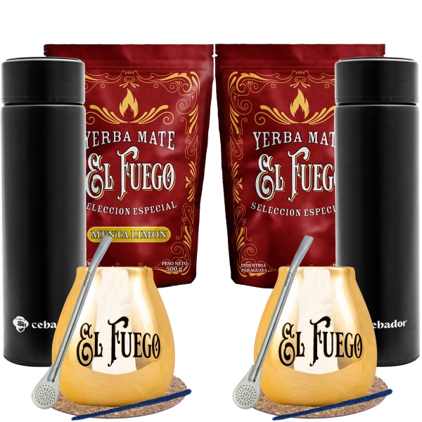 Σετ Yerba Mate για δύο + Θερμός