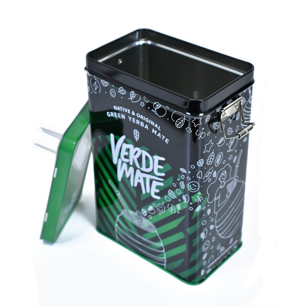 Yerbera – Μεταλλικό κουτί + Verde Mate Green Very Strawberry 0,5 κιλά