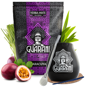 Σετ Yerba Mate Maracuya + calabash 500g