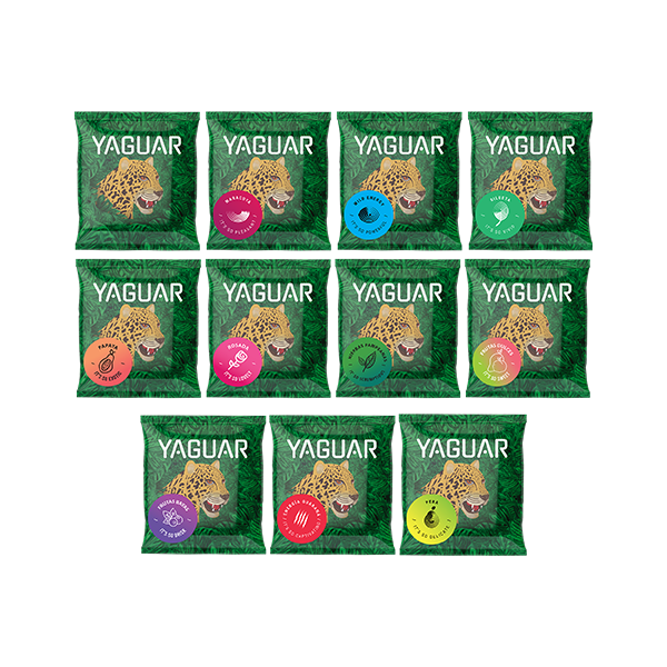 Yerba Mate Yaguar 10 x 50 g + 50g