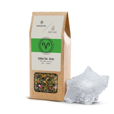 Σετ για τον Λέοντα: τσάι ζωδιακού κύκλου + μαγικός πολύτιμος λίθος