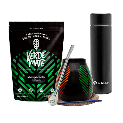 Σετ Yerba Verde Mate Green 500g Thermos Gourd