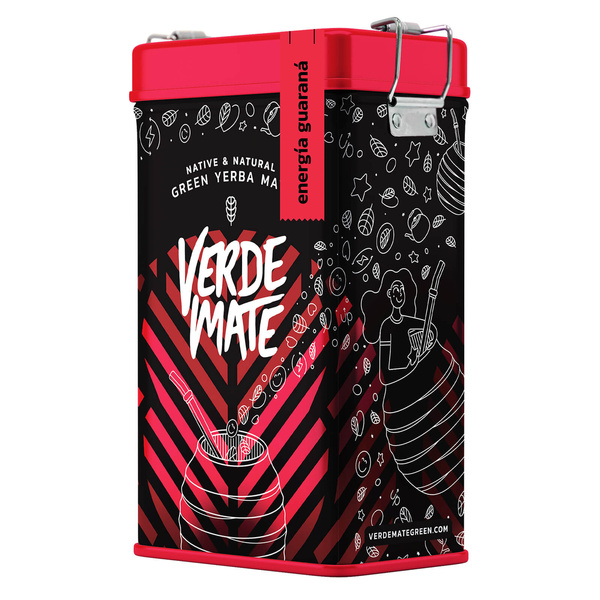 Yerbera – Μεταλλικό κουτί + Verde Mate Green Energia Guarana 0,5 κιλά