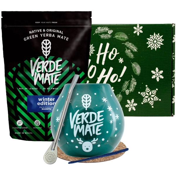 Χειμερινό σετ δώρου Yerba Mate Verde Mate Winter Edition 0,5kg