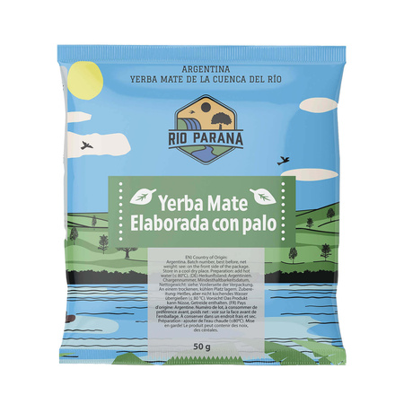 Σετ Yerba Mate Rio Parana για δύο άτομα Calabash Bombilla