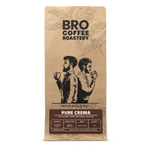 Bro Coffee Roastery – Καφές ολόκληρος Pure Crema 1 κιλό