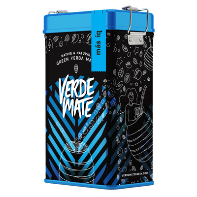 Yerbera – Μεταλλικό κουτί + Verde Mate Green Más IQ 0,5 κιλά