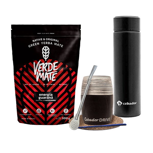Σετ Yerba Verde Mate 500g 0,5kg Gourd Drive